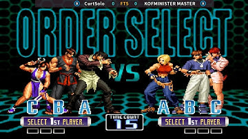 KOF 2002 Plus FT5 - CurtSolo vs. KOFMINISTER MASTER