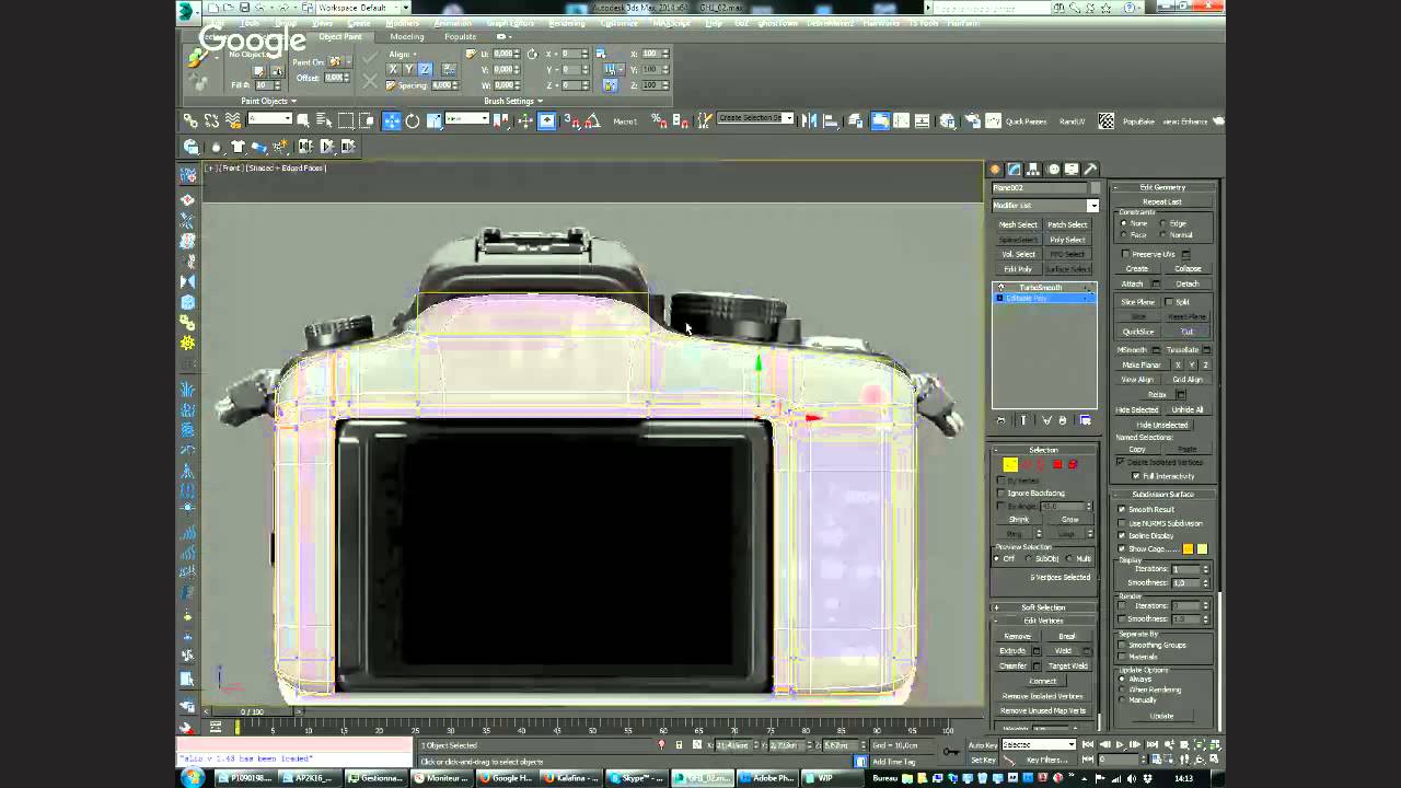 Live - CG Camera body modelling - Part 1 - YouTube