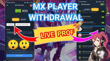 how to mx player UPI Withdrawal ||Mxplayer Withdrawal Return problem And pending problem #mxplyer