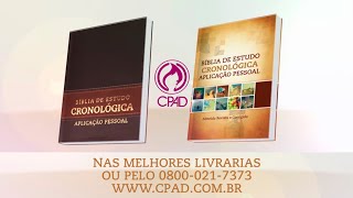 Bíblia de Estudo Cronológica Aplicação Pessoal da CPAD