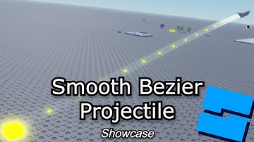 Smooth Bezier Projectile Module Showcase - Roblox Studio