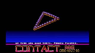 ATARI ST - Contact BBS Intro