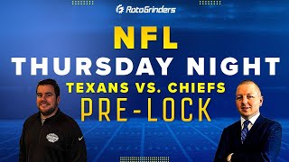 Free monday night football dfs picks and analysis! tyler tamboline
justin carlucci break down the thursday matchup for your showdown c...