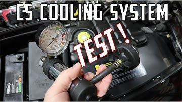 C5 Corvette Coolant Leak (How to Pressure Test)