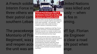 French UN Soldier EXECUTED in Lebanon Ambush – Hezbollah Blamed! 😱