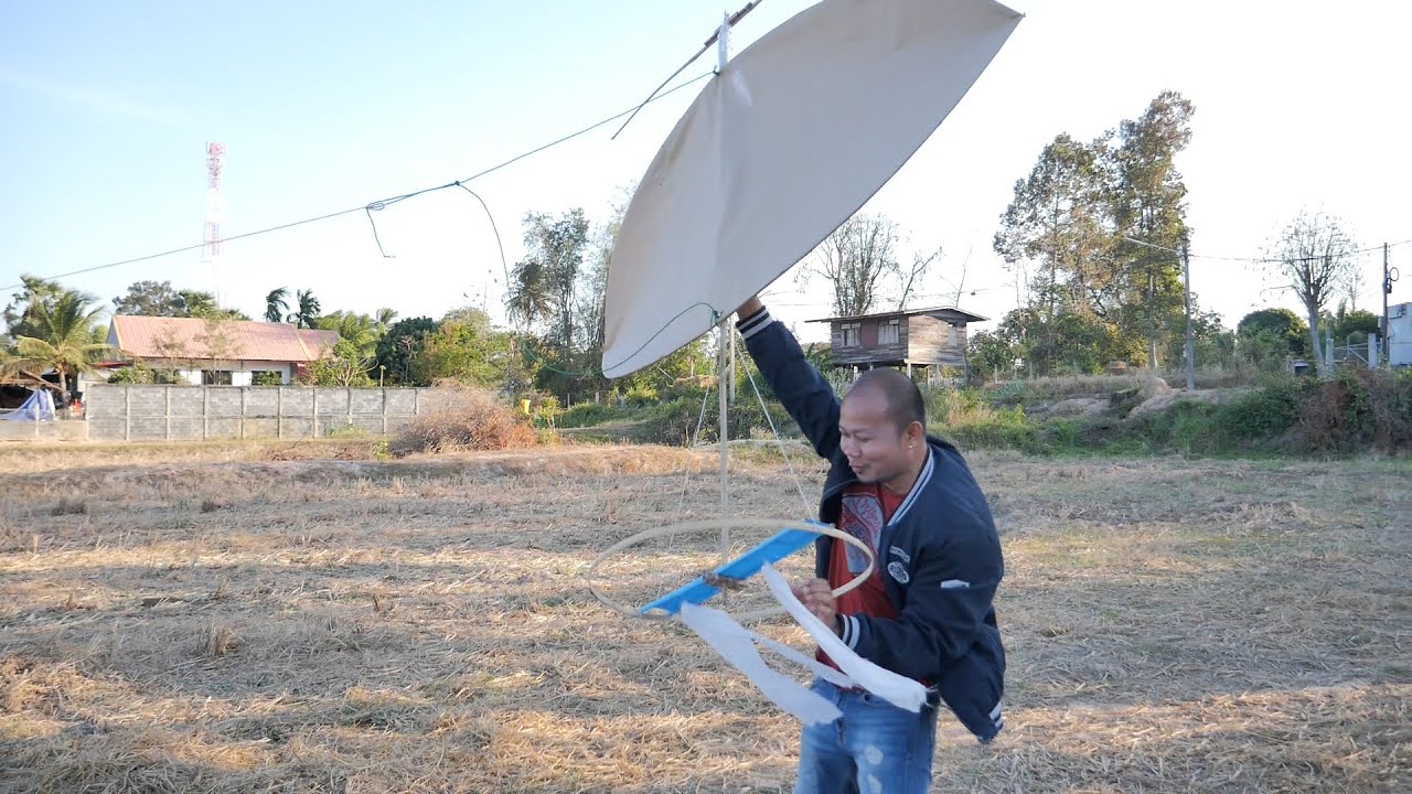 ลองทำว่าวตะไลครั้งแรก และ ปล่อยว่าวหลายตัว