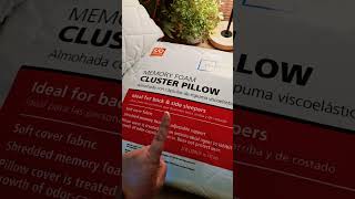 WALMART MAINSTAYS CLUSTER PILLOWS