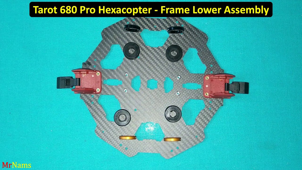 Tarot 680 Pro Hexacopter - Lower Assembly