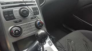 Genesis Coupe automatic transmission shift knob install carbon fiber