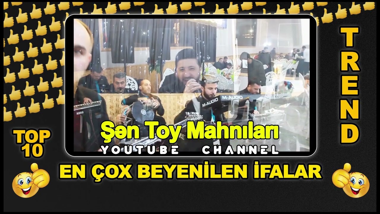 Şen Toy Mahnilari En Çox Beyenilen ler   super yigma seçme popuri trend toy mahnıları yeni nefes