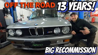 M5 E28 BIG BMW RECOMMISSION!