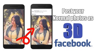 How to upload 3D photo in facebook with android phone| Learning Times