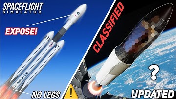 SpaceX Falcon Heavy Expendable Launch In Spaceflight Simulator