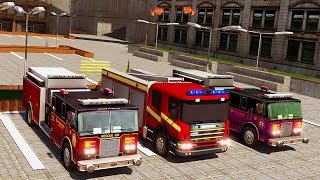 Firetruck driving - Emergency call screenshot 3