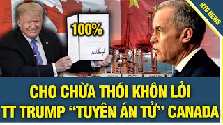 Cho Chừa Thói Khôn Lỏi, Tt Trump Tuyên Án Tử 100% Thuế Từ Canana, Cuba Cũng Đi Theo Venezuela