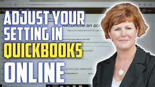 How do you adjust your settings in QuickBooks Online