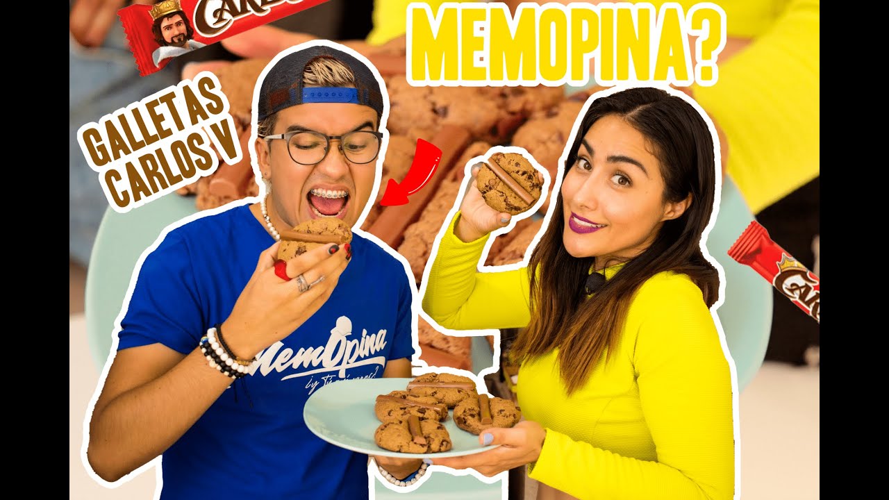 Galletas de Carlos V | Galletas estilo NY | Chocolate Carlos V