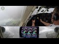 Three-engines Falcon 900 Jet into bad weather! Captain Rob taking off out of Amsterdam! [AirClips]