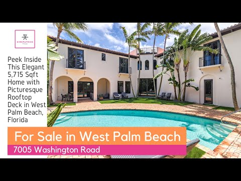 7005 Washington Road, West Palm Beach, FL home video tour