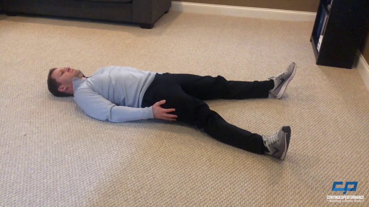 Supine Hip Abduction Isometric YouTube