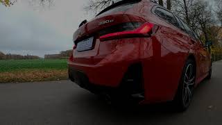 2023 BMW 330e xDrive Touring Facelift 292hp | Walkaround | Acceleration | Sound | Range test | 4K