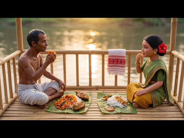 Miniature Masor Tenga | Assam River Village ASMR