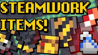 RotMG ALL STEAMWORKS ITEMS! First Look On NEW Staff, Wand, Shield, Scepter AND MORE!