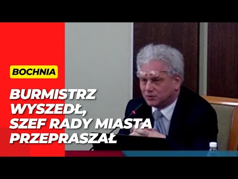 Bochnia. Burmistrz wyszedł, szef Rady Miasta przepraszał. Co tam się wydarzyło? [23.02.2023]