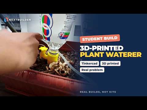 3D Printable Drip Irrigation System