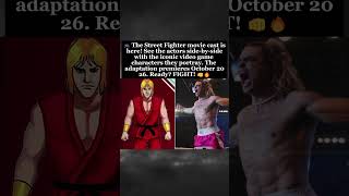 Street Fighter Movie Cast Side by Side With Game Characters — October 2026  #streetfighter