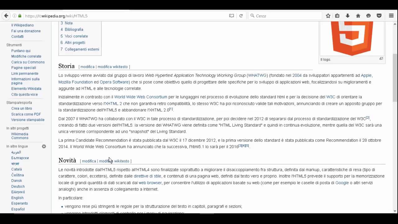 Corso Base HTML5 - Introduzione
