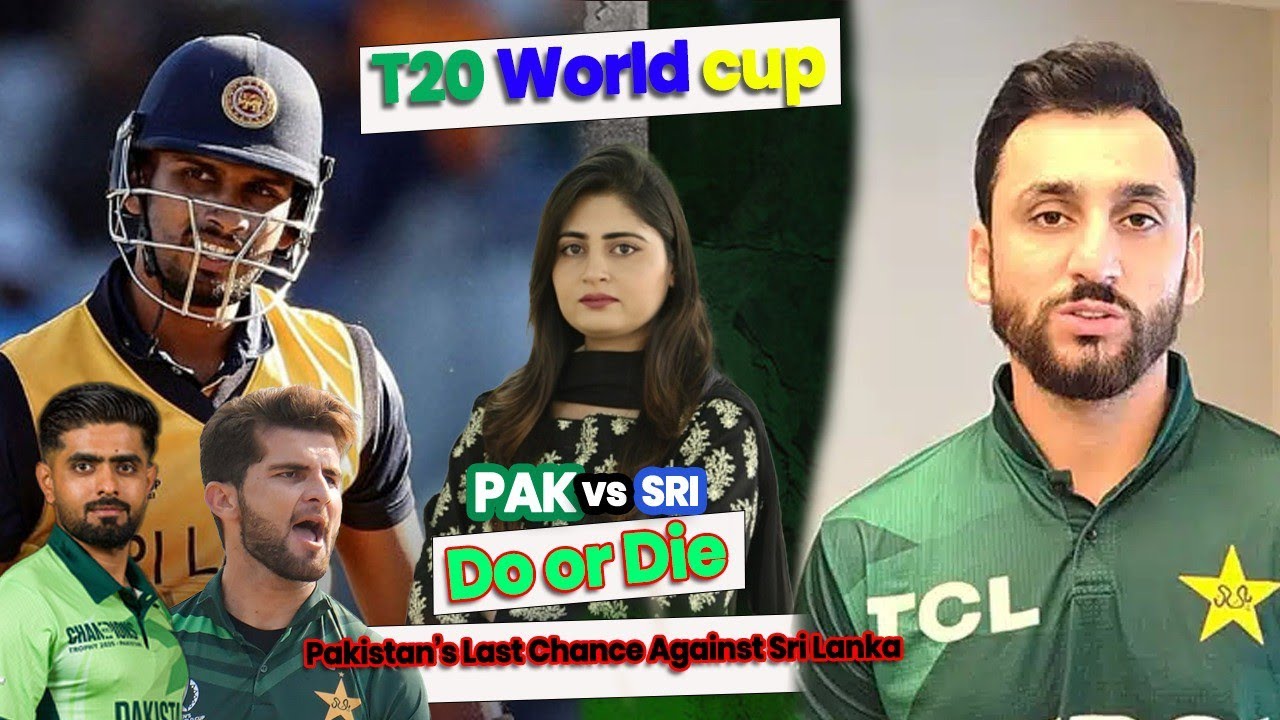 Pakistan vs Srilanka | Last Hope for Green Shirts – Make or Break Night! | Babar Azam | Live Match