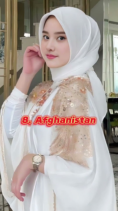 Top 10 Countries With Their Hijab Style #shorts