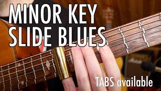 OPEN D MINOR SLIDE GUITAR - St James Infirmary Blues TABS available