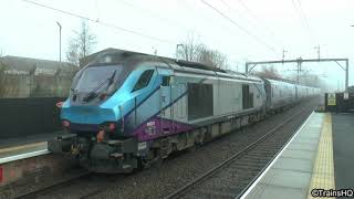 Trains around the North West January 2021