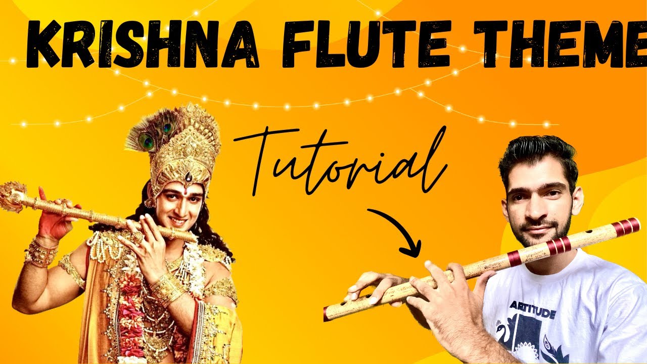 Mahabharat flute Theme tutorial| star plus mahabharat flute theme | krishna Flute theme tutorial