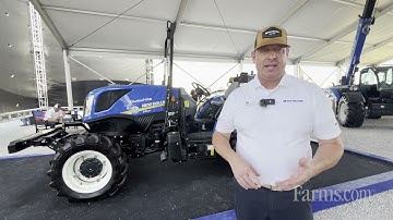 New Holland and Bluewhite Collaborate on Autonomous Tractor Kits