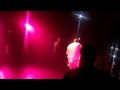 Making a surprise appearance at a Rick Ross show