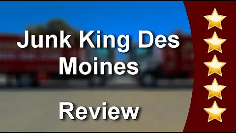 Junk King Des Moines Des Moines | Remarkable Five Star Review by Terri Romick