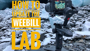 How to update the Zhiyun Weebill Lab firmware correctly