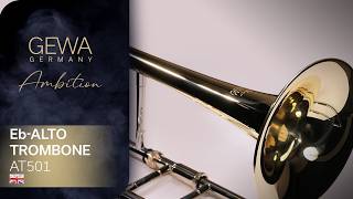 GEWA Germany Eb-Alto Trombone AT501 Ambition