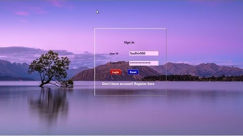 JAVA Tutorial | How to design Login Form using Netbeans IDE | Custom Login Form |Java JFrame