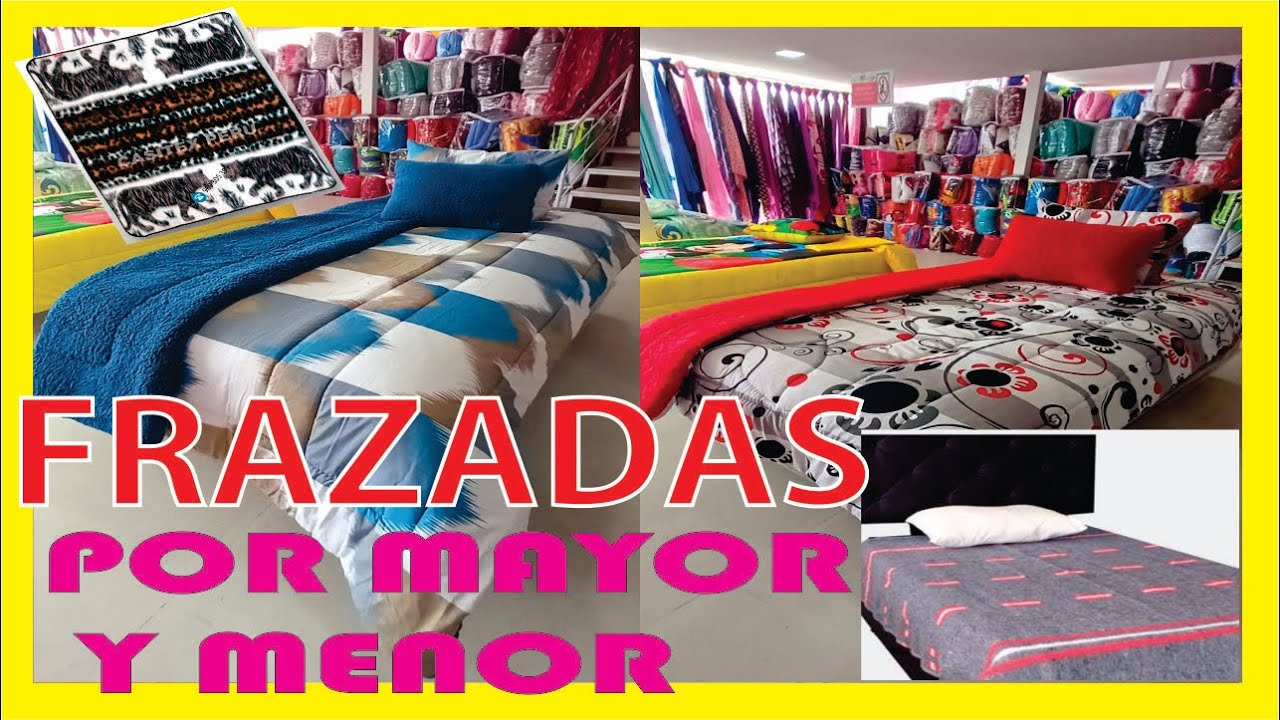 TOUR FRAZADAS CENTRAL MAYOR Y MENOR GALERÍA CASITEX PERU #emporiogamarra #gamarra -