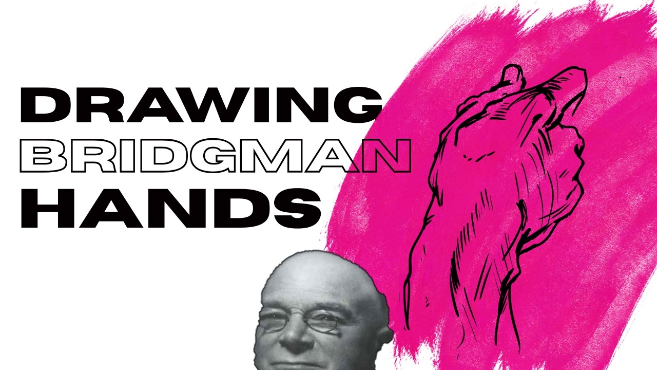 Как нарисовать руки с помощью Бриджмена