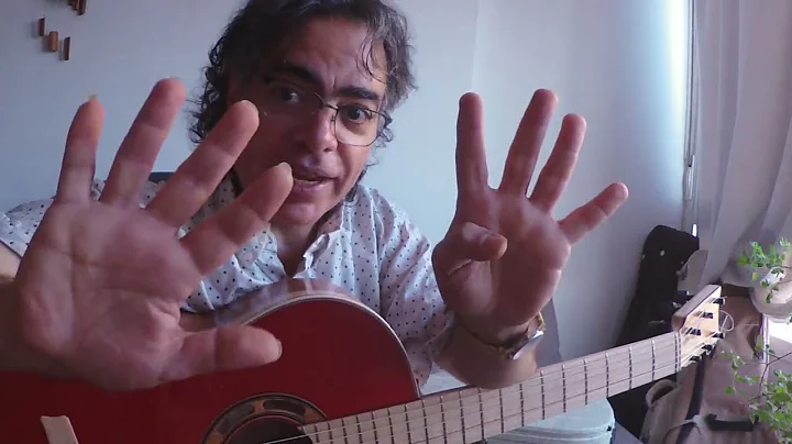 Only video in the world on this topic. With how many fingers we actually play guitar? / Ruben Diaz