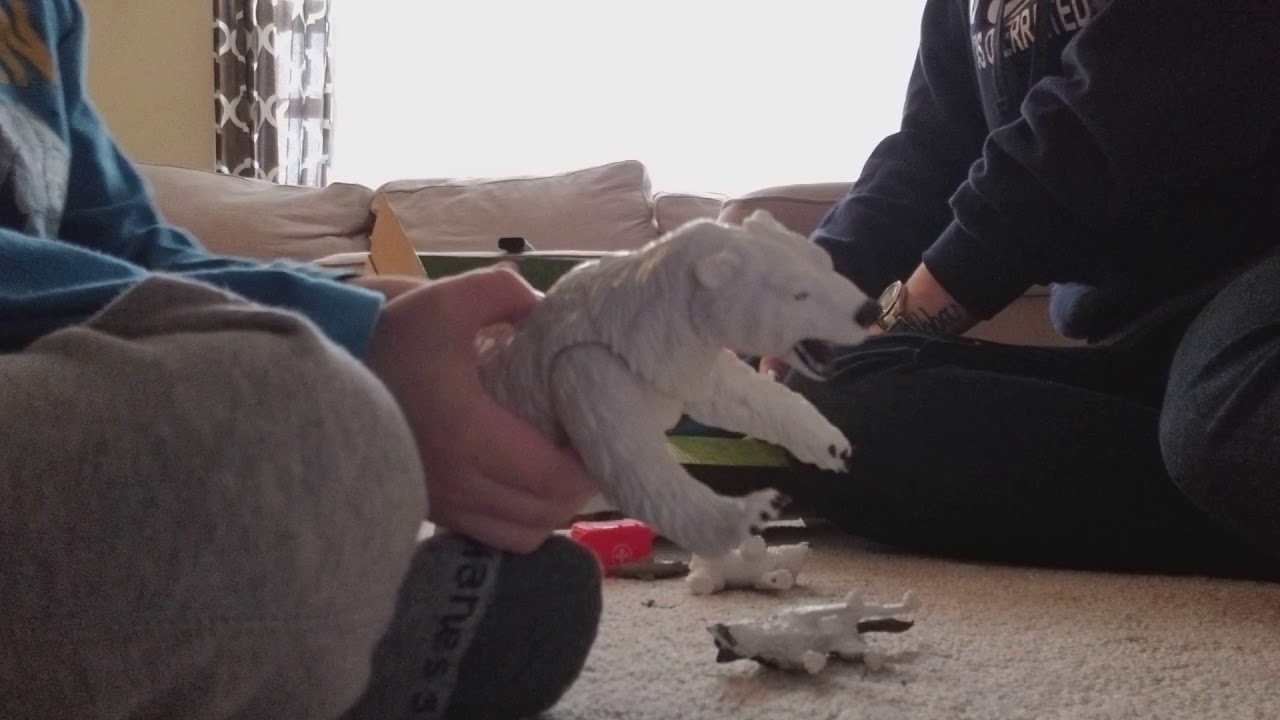 Unboxing Animal polar bear rescue playset YouTube