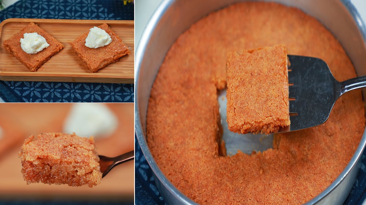 ازاي تحولي كيس البسبوسة الجاهز لأحلى صينية بسبوسة حلواني زي المحترفين بدون معايير او جرامات