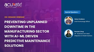 🎥 Preventing Unplanned Downtime in Manufacturing with AI-ML Driven Predictive Maintenance!