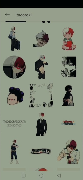 Todoroki: Pfp for tt (screen shot  crop save)