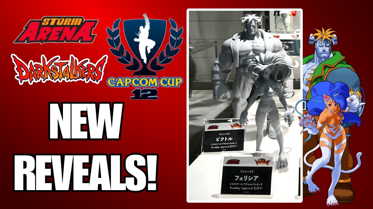 STORM ARENA DARKSTALKERS FELICIA AND VICTOR REVEALED AT CAPCOM CUP